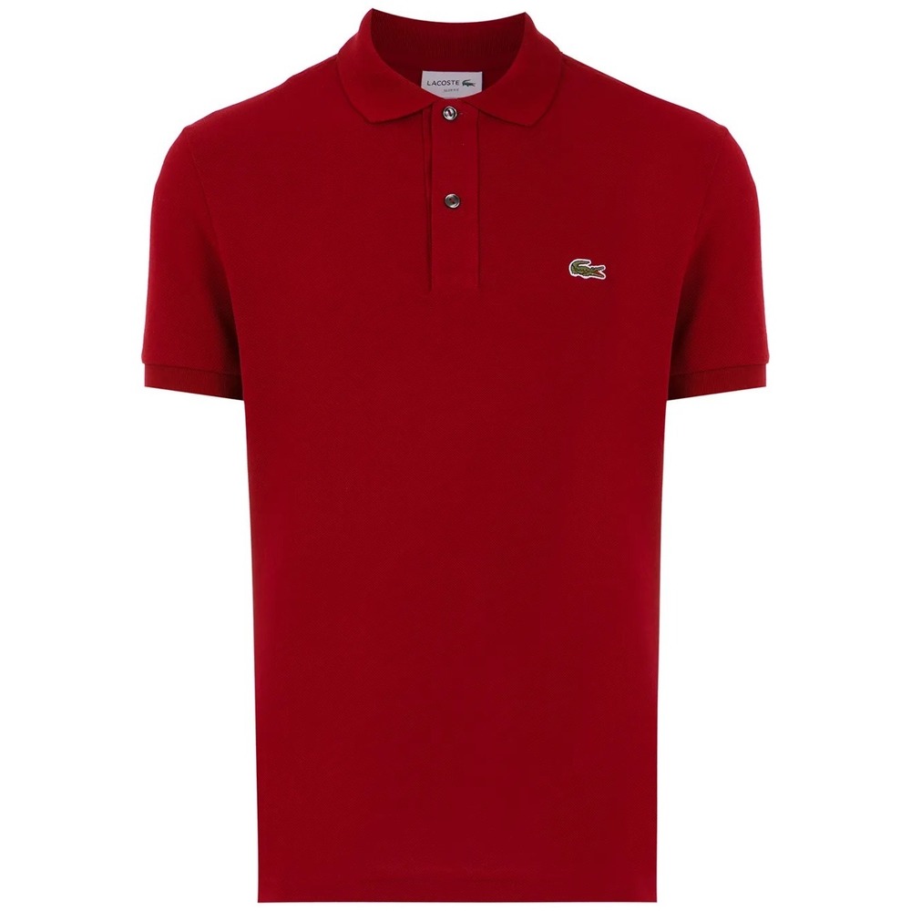 Lacoste Pique Polo Shirt Mens Size XL Red Short Sleeve Casual Preppy Comfortable